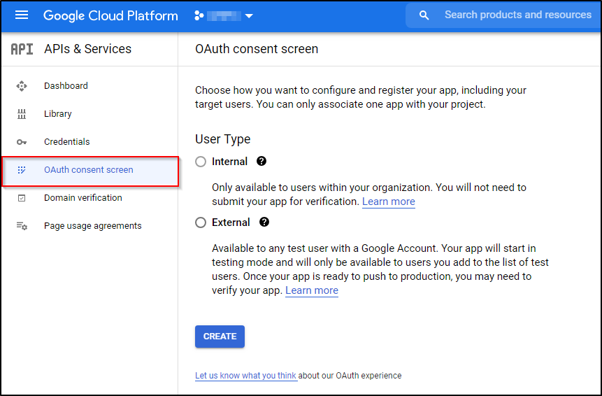 OAuth User Type