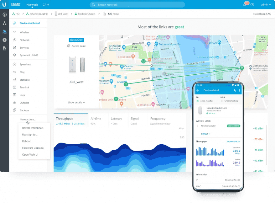 UNMS Версия 1.0.8 Стабильная UNMS Версия 1.0.8 Стабильная