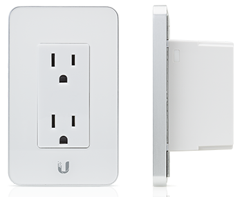 mFi In-Wall Outlet White