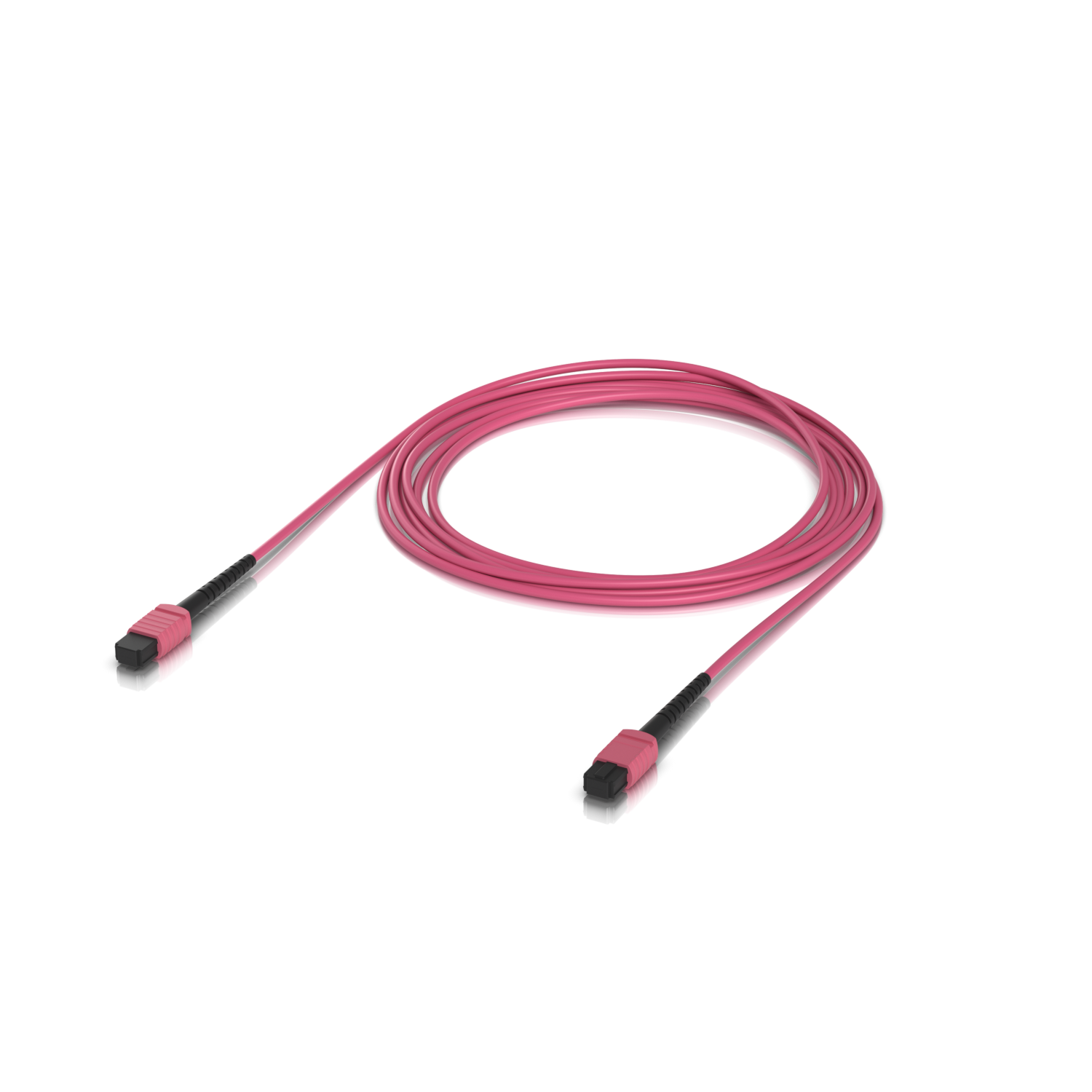 OM4 MPO-12 UPC Fiber Patch Cable 3M 10 Pack