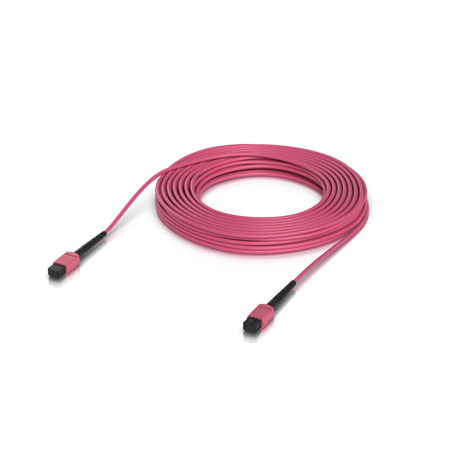 OM4 MPO-12 UPC Fiber Patch Cable 15M