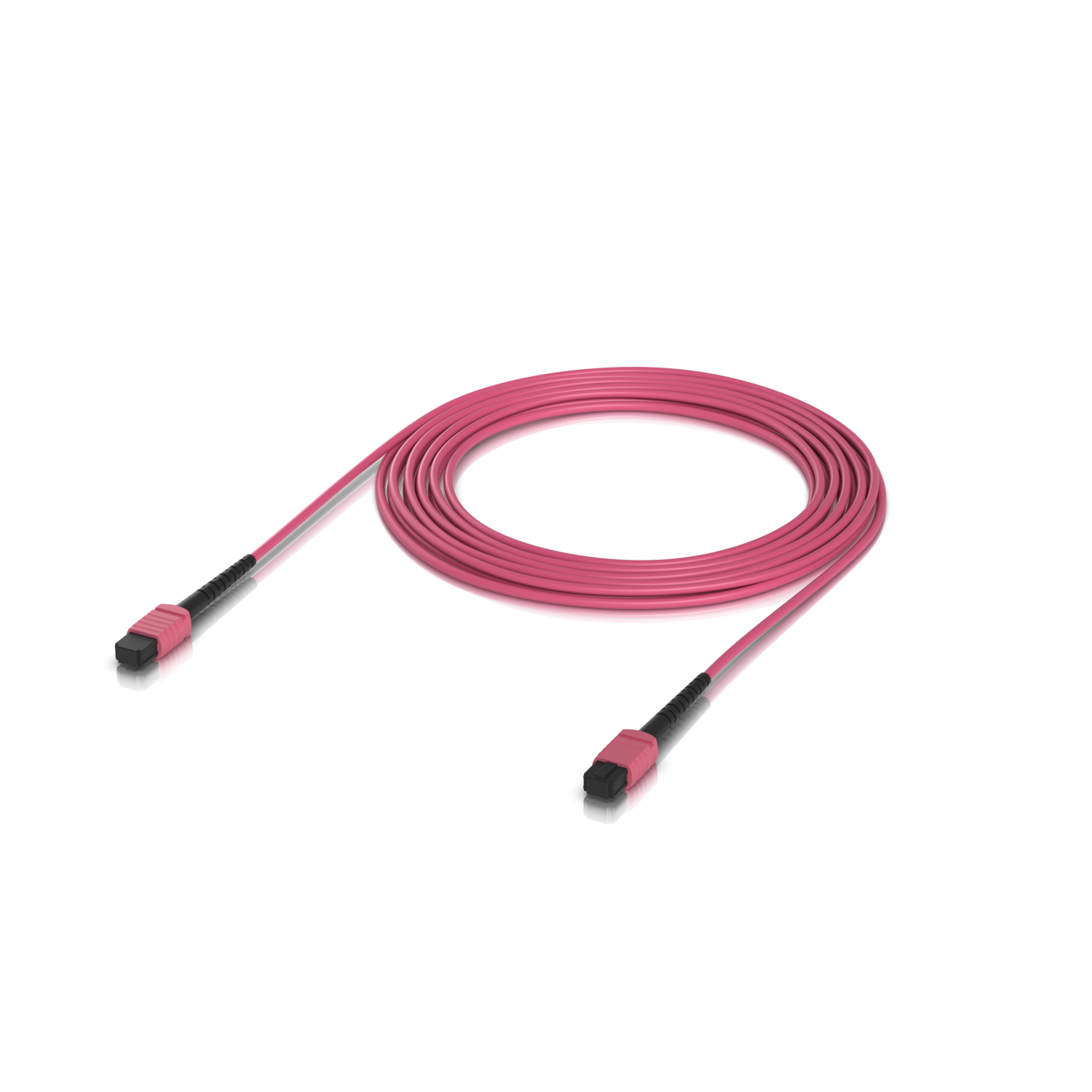 OM4 MPO-12 UPC Fiber Patch Cable 10M