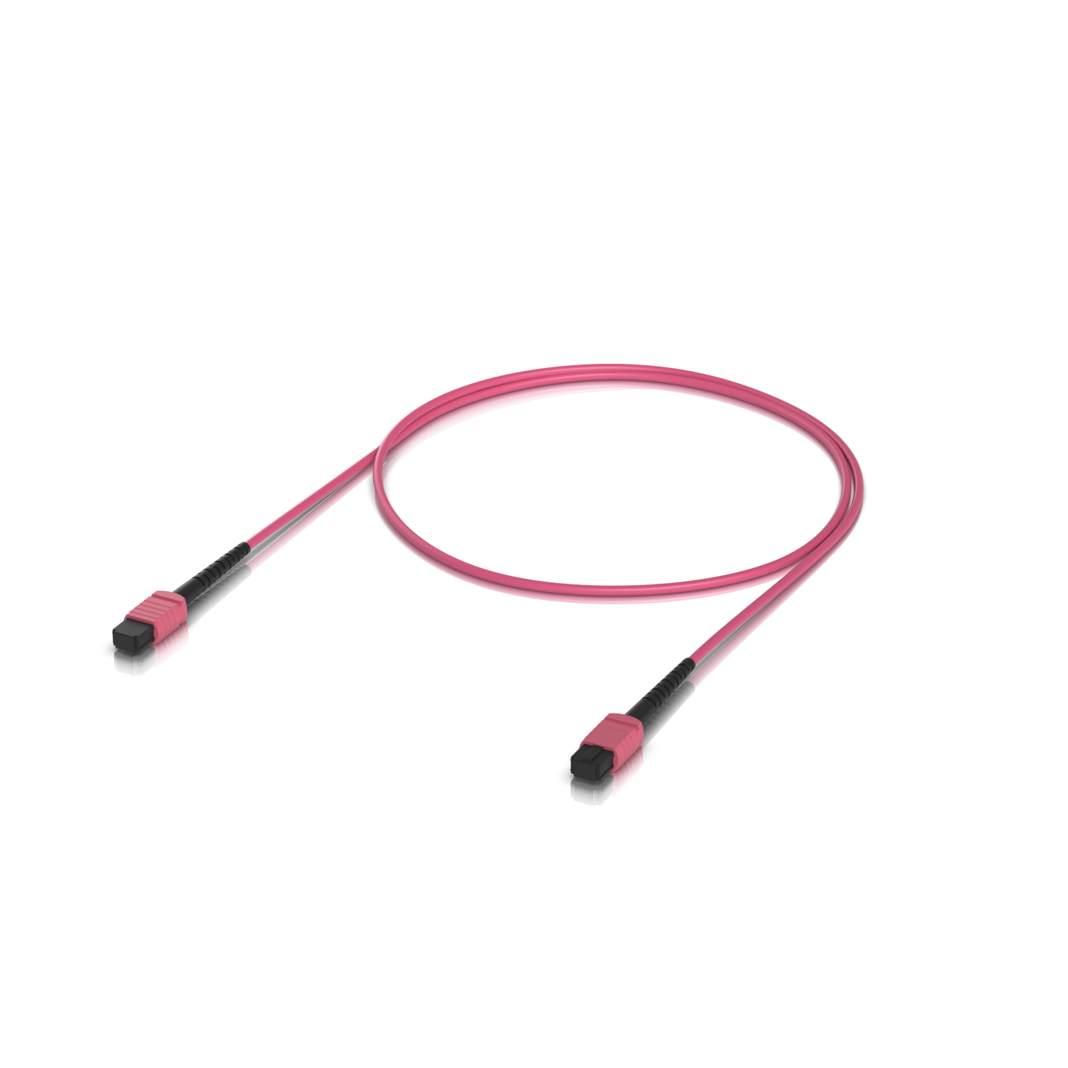 OM4 MPO-12 UPC Fiber Patch Cable 1M 10 Pack
