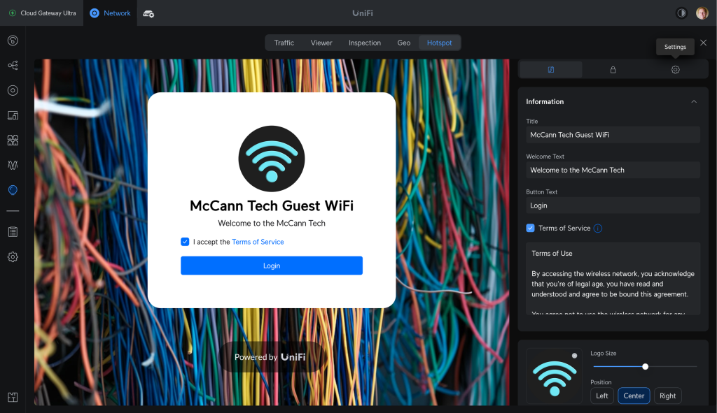 Конструктор приветственной страницы